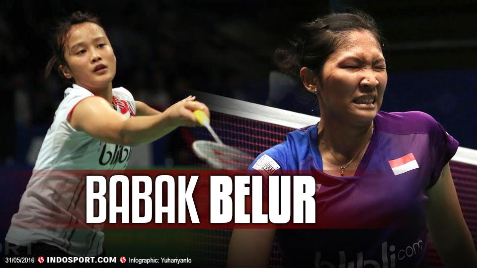 Sebanyak 8 atlet Tanah Air gugur pada babak pertama Indonesia Open Super Series Premier 2016. - INDOSPORT